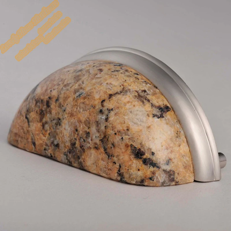 Giallo Veneziano Granite Cup Pull 3 Cupboard Handles And Dresser