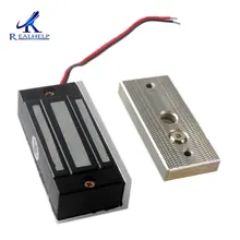 Hot sale 60KG 120Lbs Electronic access control system Mini Magnetic Lock electric lock glass door entrance guard free shipping Hot sale 60KG 120Lbs Electronic access control system Mini Magnetic Lock electric lock glass door entrance guard free shipping