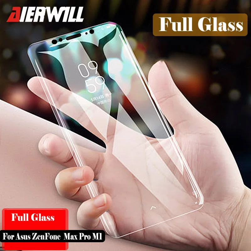 

For Asus ZenFone Max Pro M1 ZB602KL Tempered Glass Full Coverage Film For Asus Zenfone Max Pro M2 ZB631KL ZB633KL Protector