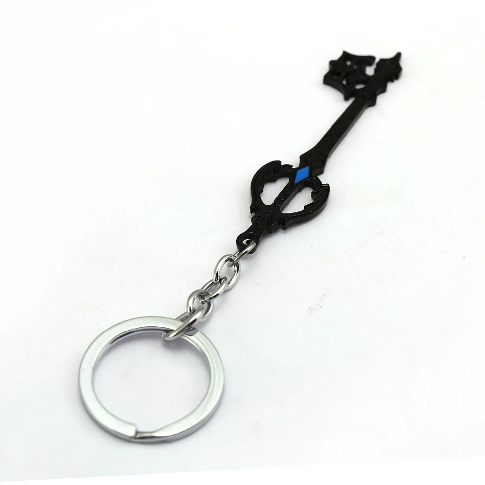 Kingdom Hearts Keychains Cosplay Accessories Black Metal Alloy Sora Key