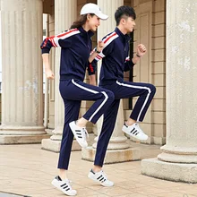 Комплект из 2 предметов, куртка и штаны, спортивный костюм для мужчин, повседневный спортивный костюм для женщин, для любителей бега, комплект для улицы, 9-5