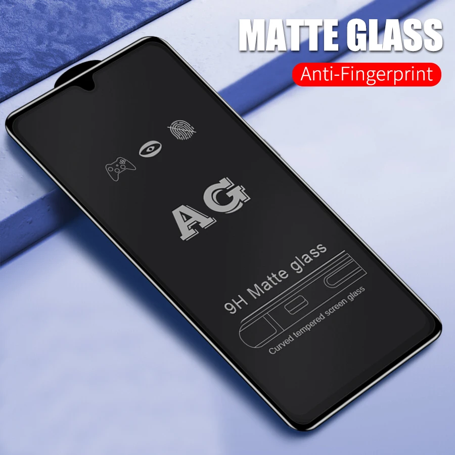 6D матовый закаленное стекло для Huawei P30 P20 Pro Nova 3 3i Mate 20X Защитная пленка экрана Honor 10