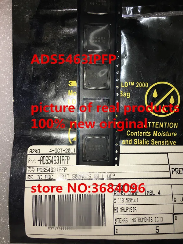 ADS5463IPFP ADS54631PFP ADS5463IPFPRG4 ADS5463I QFP