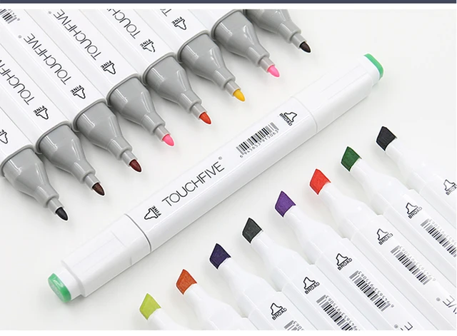 Touch-Five Alcohol Art Drawing Markers 168 Colors in 5 Sets - Body