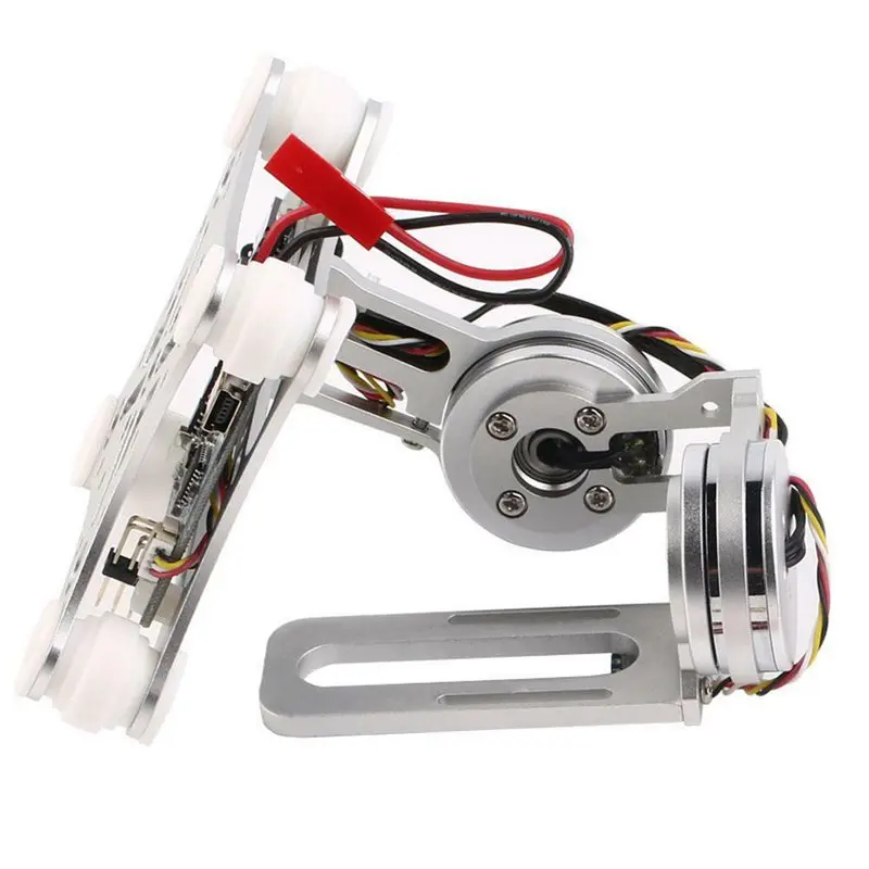 Silver Серебряный Fpv 2 осевой бесщеточный карданный с контроллером для Dji Phantom - Цвет: Silver