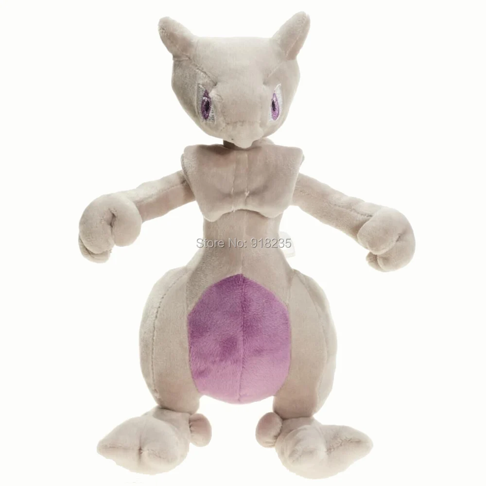 Mewtwo 1" плюшевая кукла мягкая игрушка в розницу