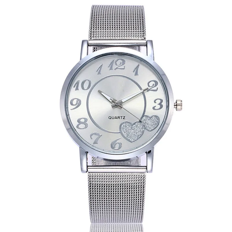 

Womens Wristwatch Gold Sliver Mesh Stainless Steel Strap Ladies Watches Women Luxury Casual Clock Relogio Feminino Hot Gift #C