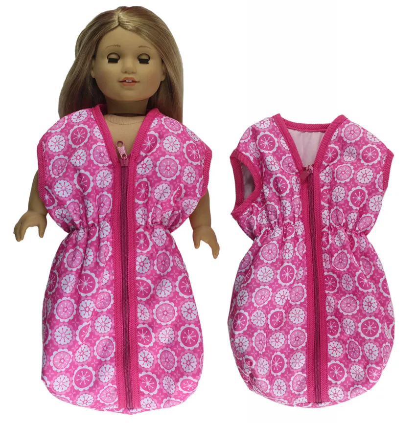 Hot 1 PCS Sleeping Bag Doll Accessories for 18 inch American Doll Bitty