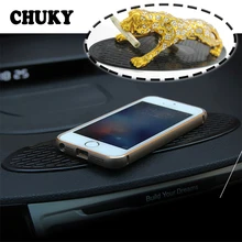 CHUKY приборной панели автомобиля силикона Овальный Нескользящие Коврик для Nissan Qashqai J11 Juke Tiida Toyota RAV4 Avensis Citroen c4 c5 аксессуары