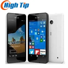 Разблокирована Оригинальный Nokia Microsoft Lumia 550 Quad-core 8 ГБ ROM 5MP Windows mobile телефон LTE 4 Г 4.7 «1280×720 Восстановленное челнока
