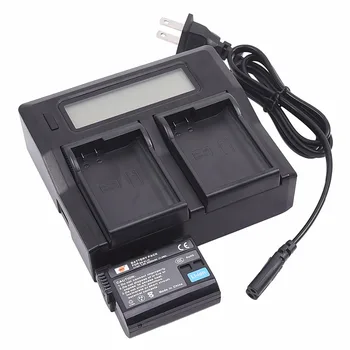 

DSTE 2550 mAh EN-EL15 en-el15 Camera Battery with LCD Dual Charger for Nikon D7000 D7100 D800 D600 D610 D810 D7500 D850 Z6 Z7