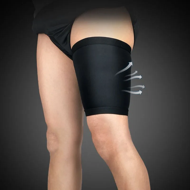 

1PC Elastic Thigh Protection Belt Anti Cramp Protector Support and Brace Assisted Restore Firm Band From Thigh strain Wholesale