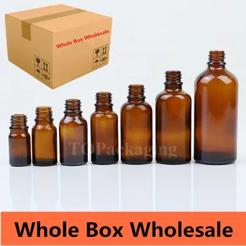 

5ml,10ml,15ml,20ml,30ml,50ml,100ml Amber Glass Bottle,Essential Oil Sub-bottling,Empty Cosmetic Container,Sample Perfume Vials