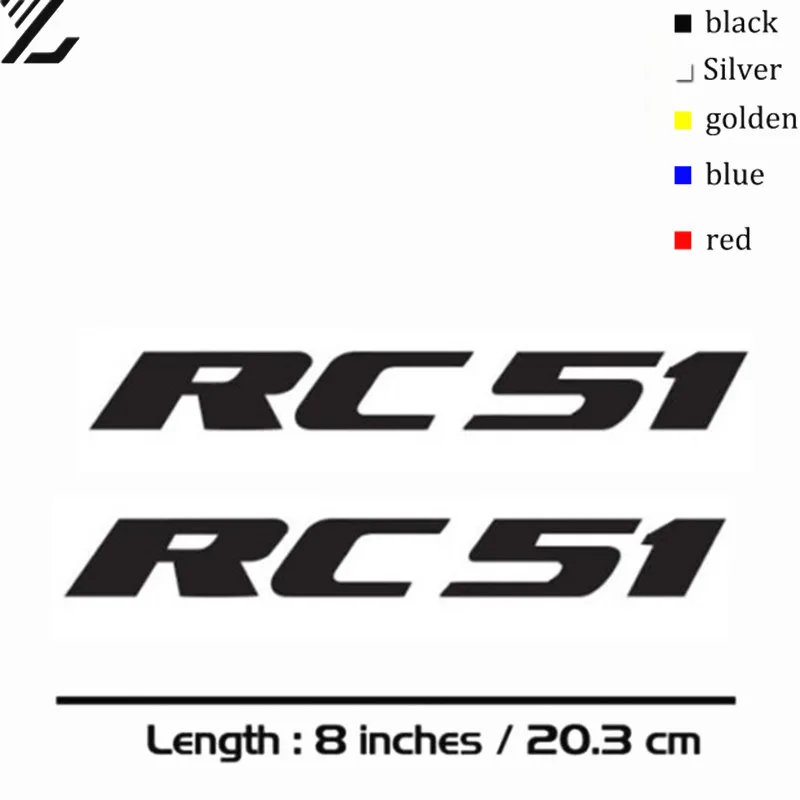 

Motorcycle Stickers Decorations Body Helmet Winds Personalized Stickers MOTO GP for honda stickers RC 51 RC51