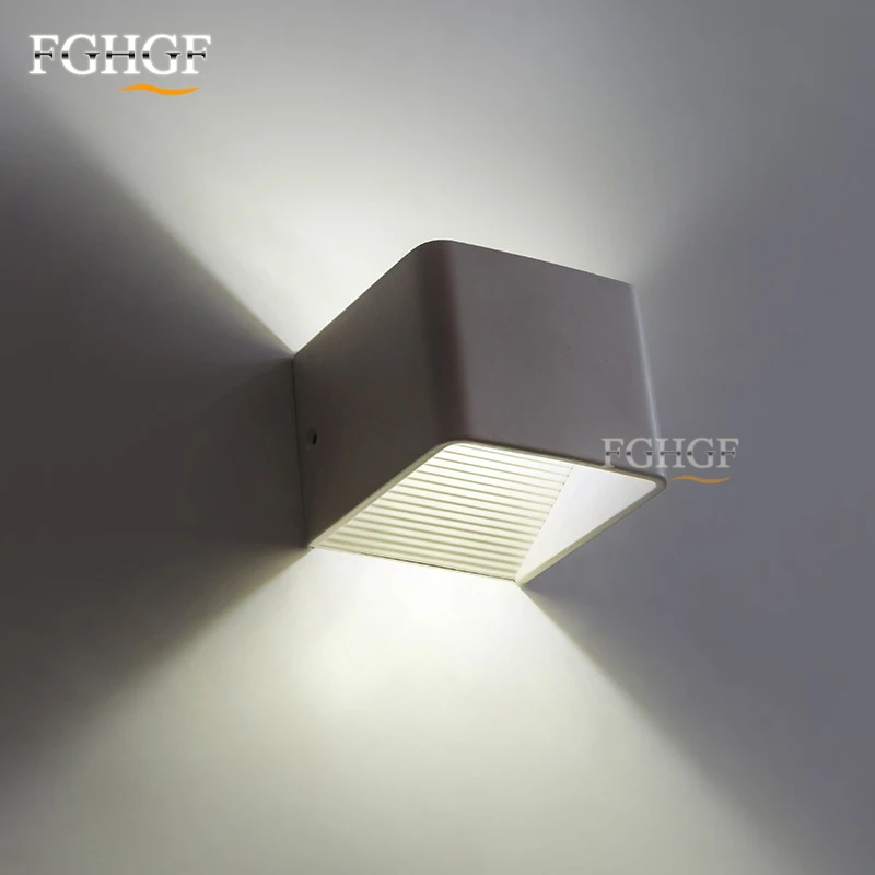 LED Wall Lamps 3W 8W 10W Modern Simple Bedroom Lights Indoor Dining-room Corridor Lighting Aluminum Material Free Shipping (2)