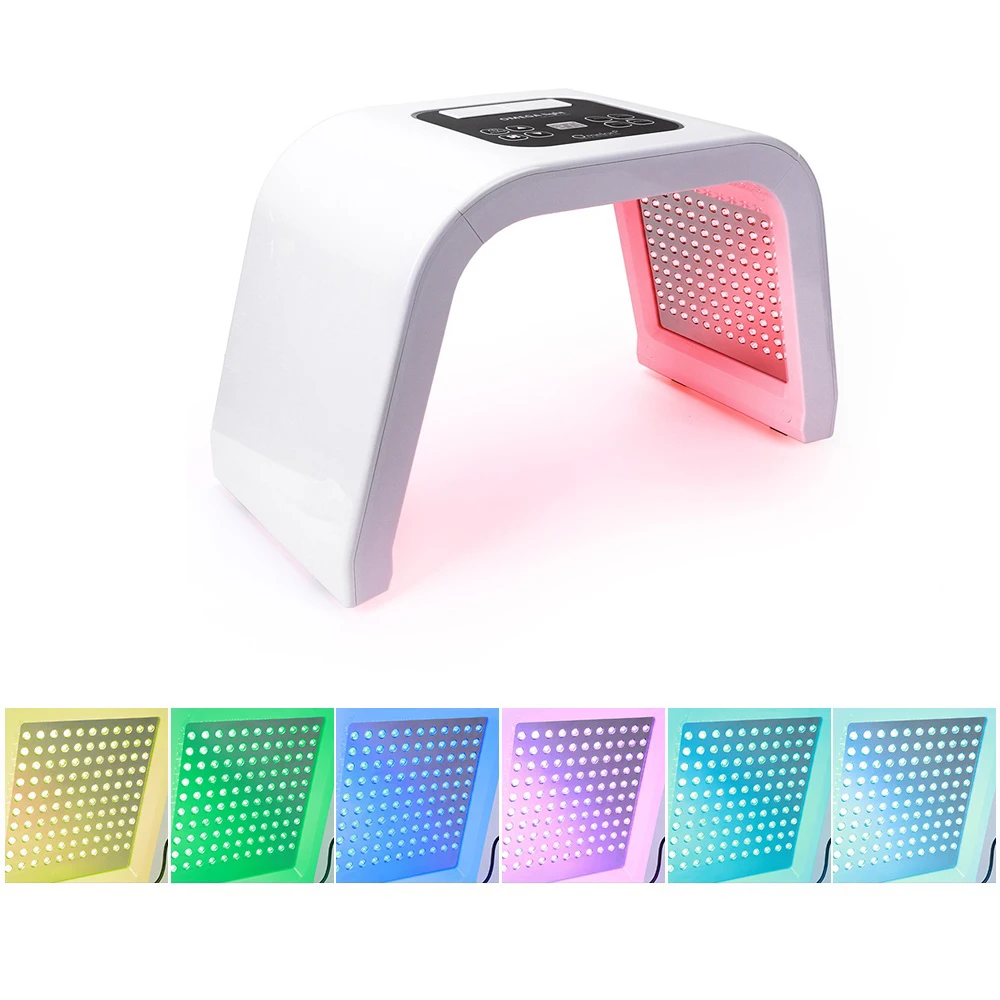

Salon Therapy Light Portable Low Level LED Therapy Skin Rejuvenation PDT 7 Color Light Anti-aging Wrinkle Removal Beauty Device