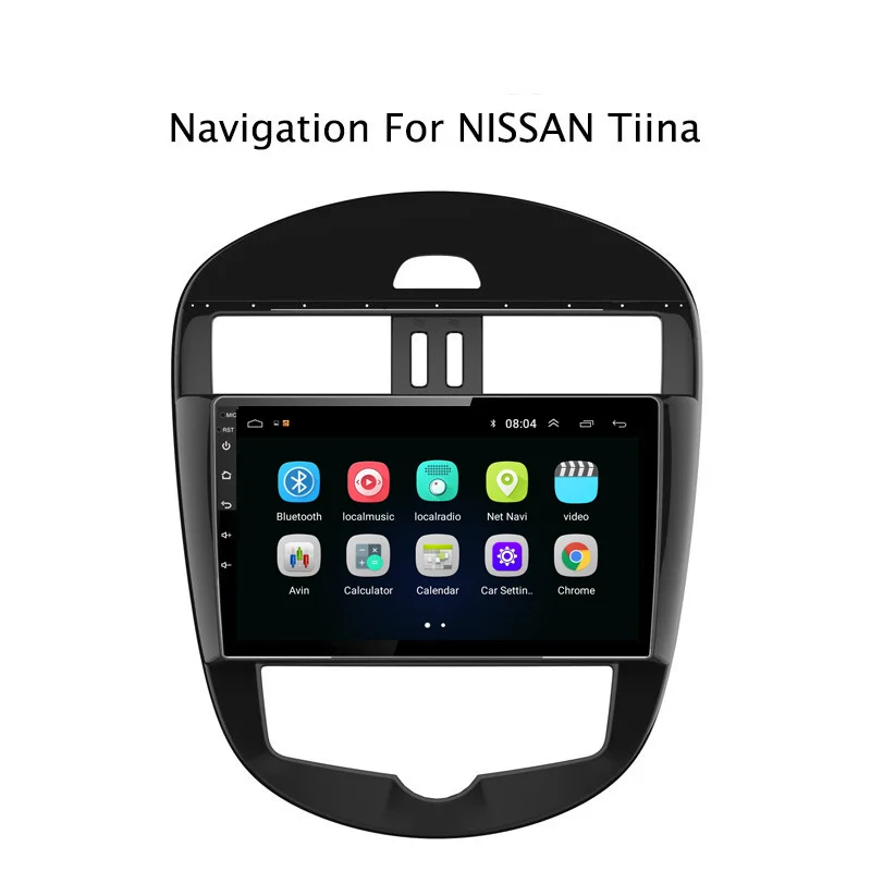 Discount 10.1" 2.5D IPS Android 8.1 Car DVD GPS Player For Nissan Tiida 2011-2015 Car Radio Stereo Head Unit with Navigation 3