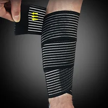 1 шт. 90*7,5 см высокие эластичные повязки для ног компрессионные икры эластичные наколенные бинты безопасность спортивная защита дышащие наколенники