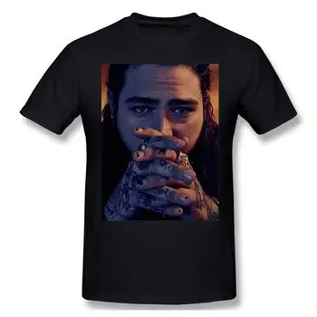 

AHSFE Post Malone Men's T-Shirt Comfortable Round Neck Crazy Top Tee Fresh Design Summer Good Quality T Shirt Plus Size