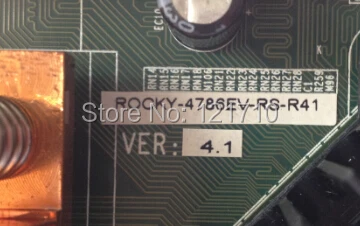 Placa de equipo Industrial ROCKY-4786EV-RS-R41 VER 41 LGA 478 enchufe con interfaz SATA HDD