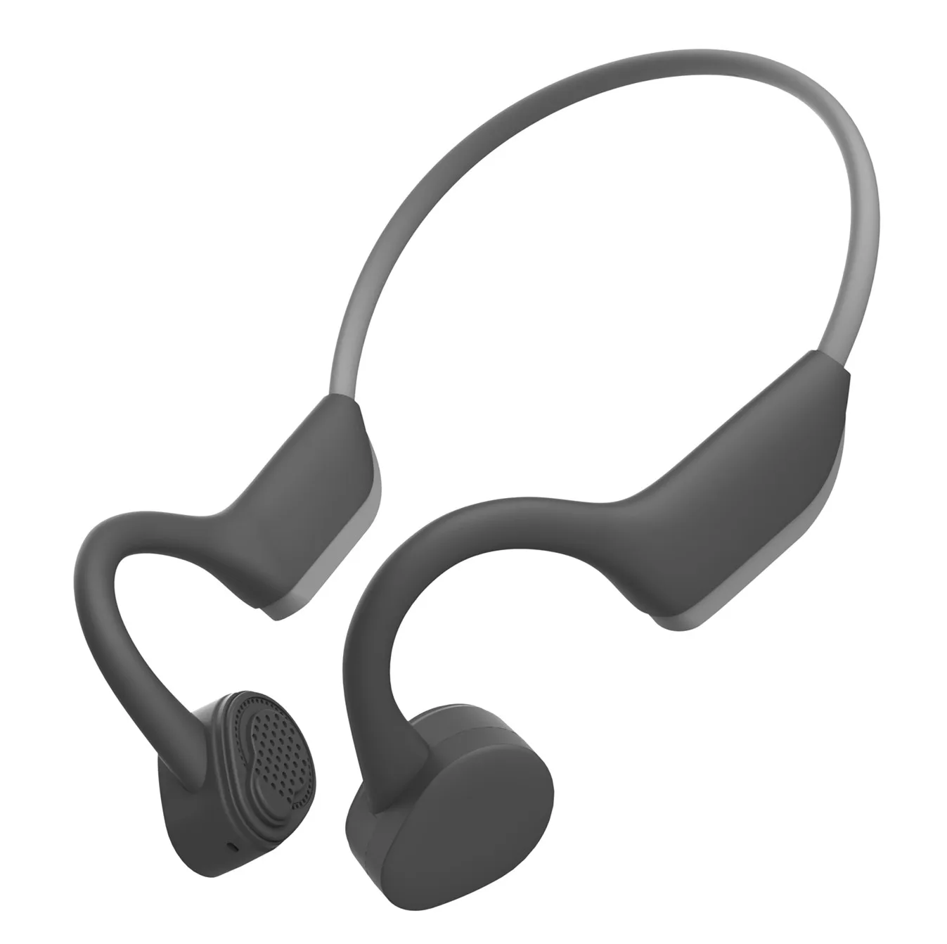 Черный J20 Bluetooth 5,0 Гарнитура костной проводимости Беспроводной спортивные наушники Hands Free Спорт наушник для смартфона Bluetooth наушники - Цвет: Черный