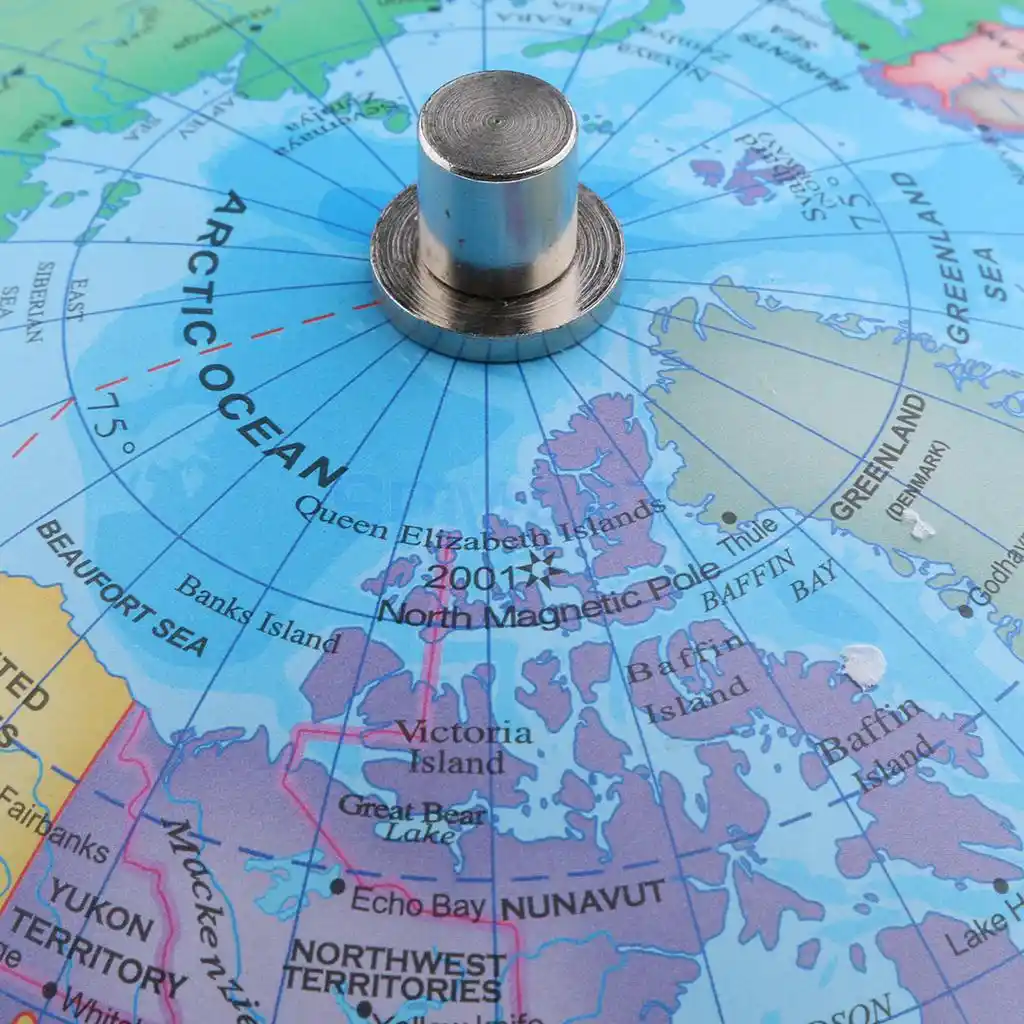 10 magnetic world globe with magnetic pins earth ocean map geography home decor kids educational toy children pins world