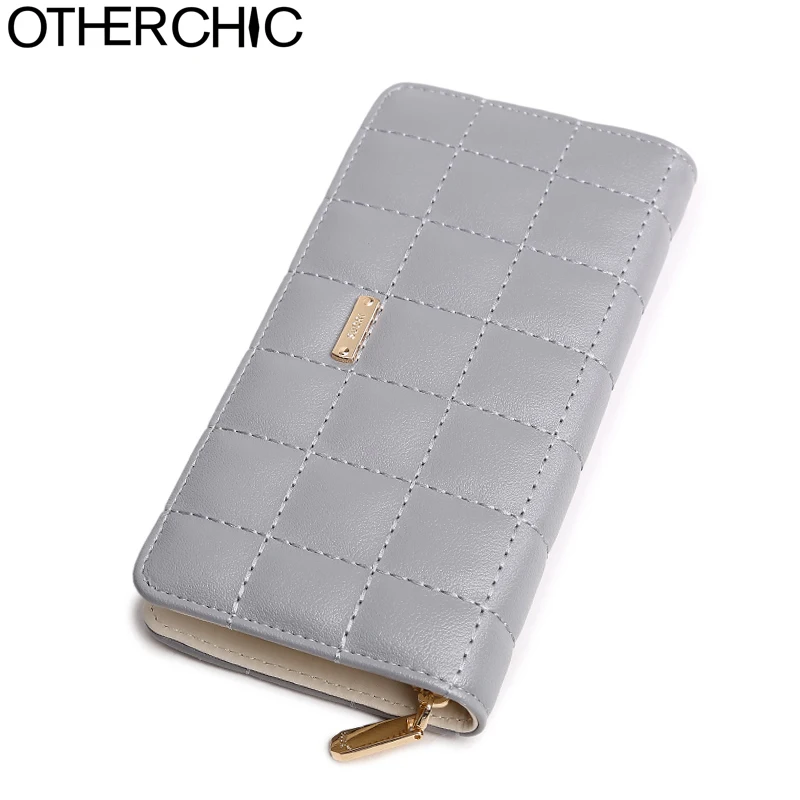

Women Long Wallets Zipper Ladies Wallet Coin Pocket Women Simple Wallet Purse Female Purses Bag Money Clip Portefeuille 6N07-20