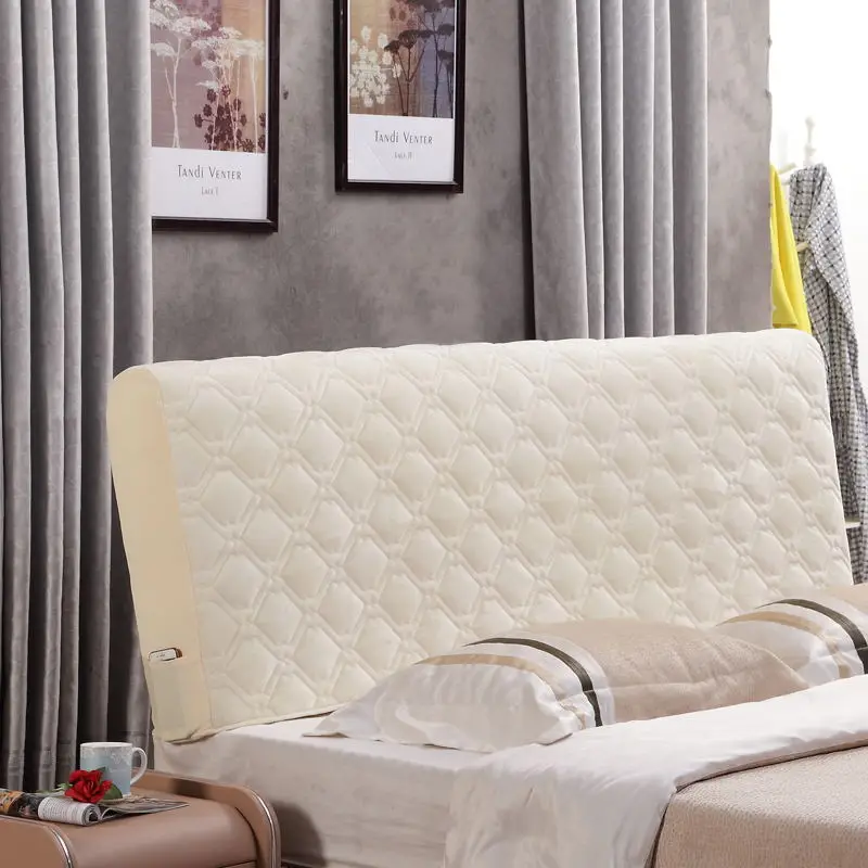 Janeyu Leather Bed Quilted Bed Head Cover Protective Cover Washable Dust 1.2m-2.2m Thicken Headboard