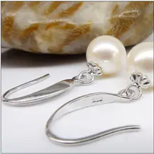 Severler kadın iyi Gerçek SıCAK AAA GÜNEY DENIZ HAKIKI 10-11mm BEYAZ İNCI KÜPE 14 k