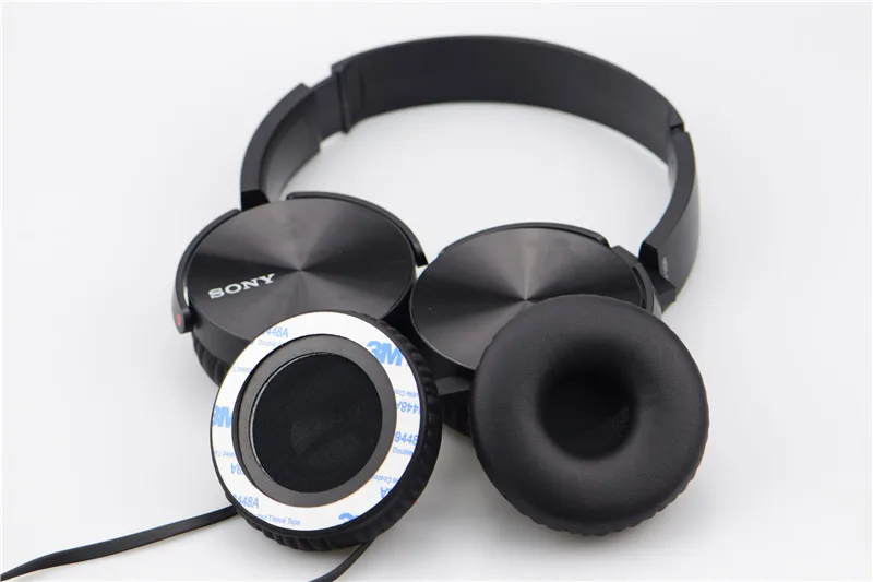 Подушечки для наушников sony MDR-XB450AP AB MDR-XB550AP XB550 XB650 XB400 Запчасти для наушников Амбушюры подушечки для наушников ремонт деталей
