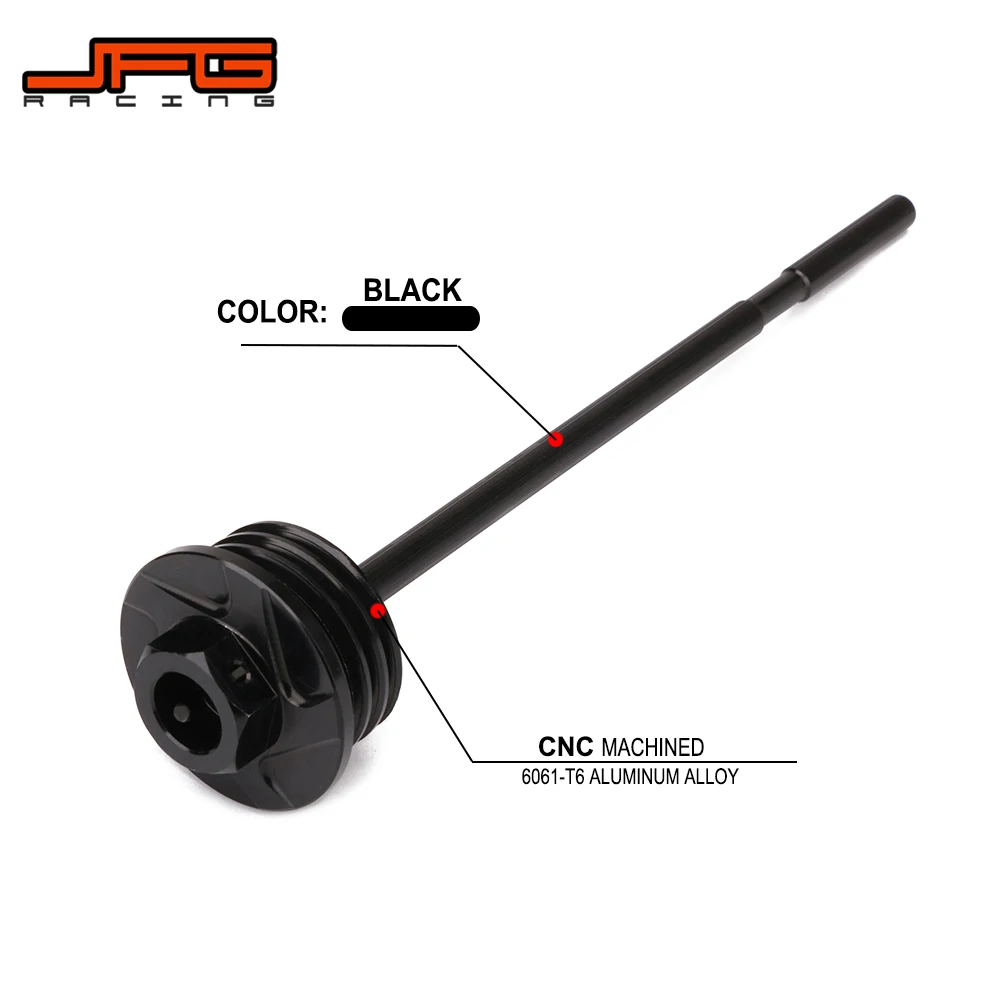 Motorcycle CNC Engine Oil Dipstick Dip Stick Plug For Polaris Sportsman 850 2009-2018 1000 2015-2018 Scrambler | Автомобили и