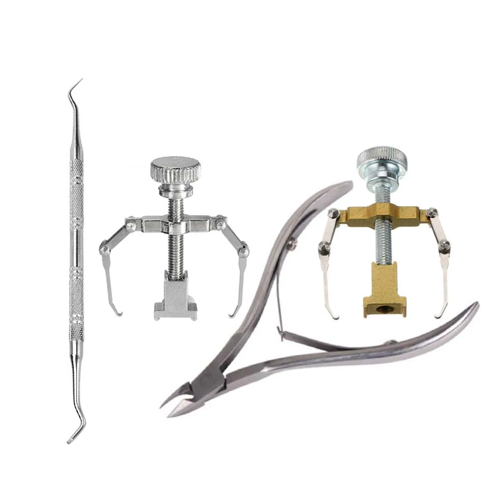 

Ingrown Toe Nail Correction Tool Fixer Recover Pedicure Tool Toe Nail Lifter Nail Cuticle Nipper Clipper #278095