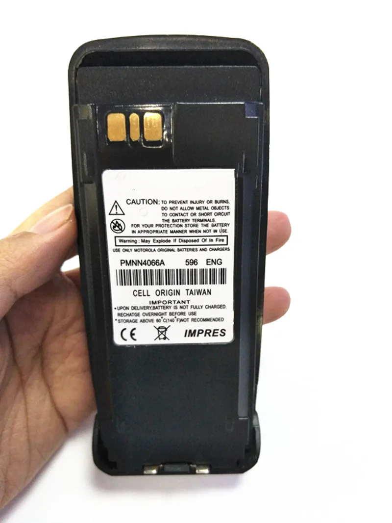 XQF PMNN4065 PMNN4066 1800 мАч батарея для Motorola MotoTRBO DR3000 DP3400 радио|battery for radio|motorola dp3400 batteryradio