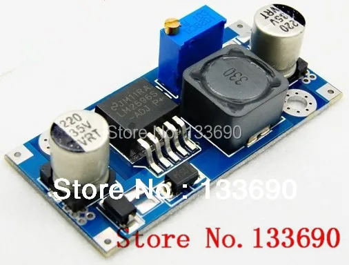 

1pcs LM2596 LM2596S DC-DC Step Down Converter Module LM2596 DC 4.0~40 to 1.3-37V Adjustable Voltage Regulator