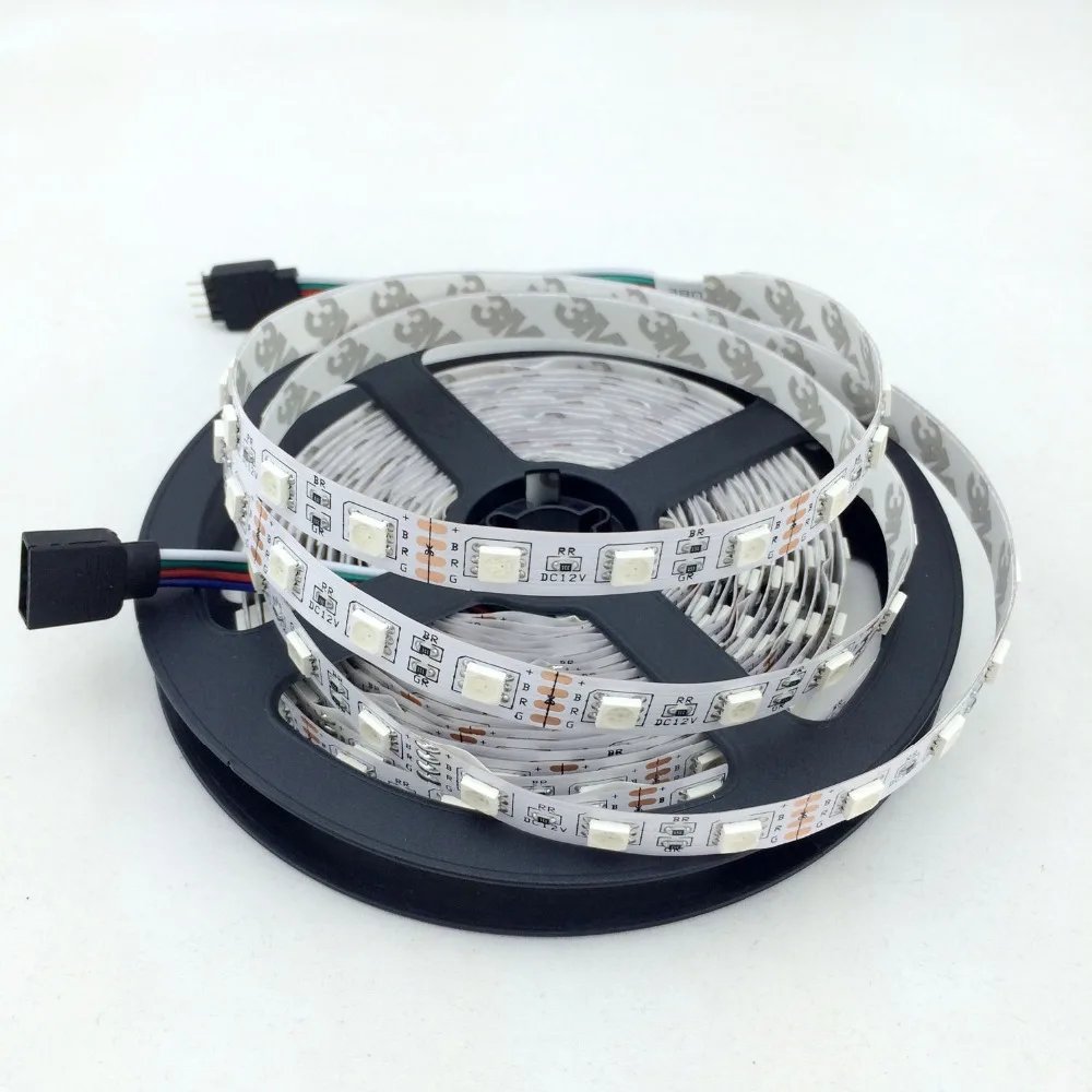 Светодиодная ленсветильник SMD 5050 60 Светодиодный одов/м 12 В постоянного тока|rgb