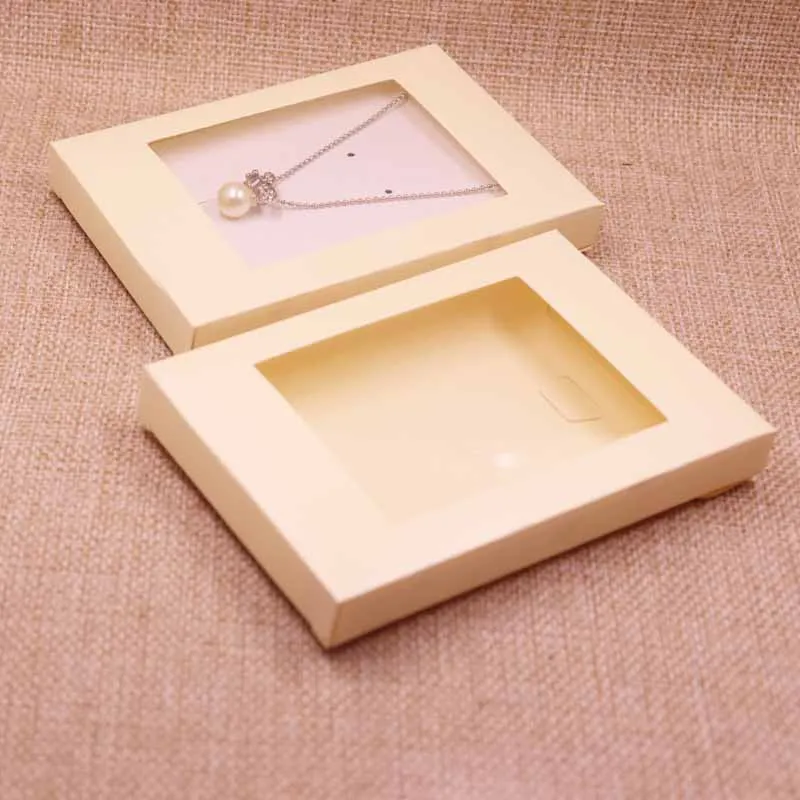 20 шт 2019 новый дизайн Подарочная коробка из крафт пластика 4 9X3 34X0 6 '' горячая