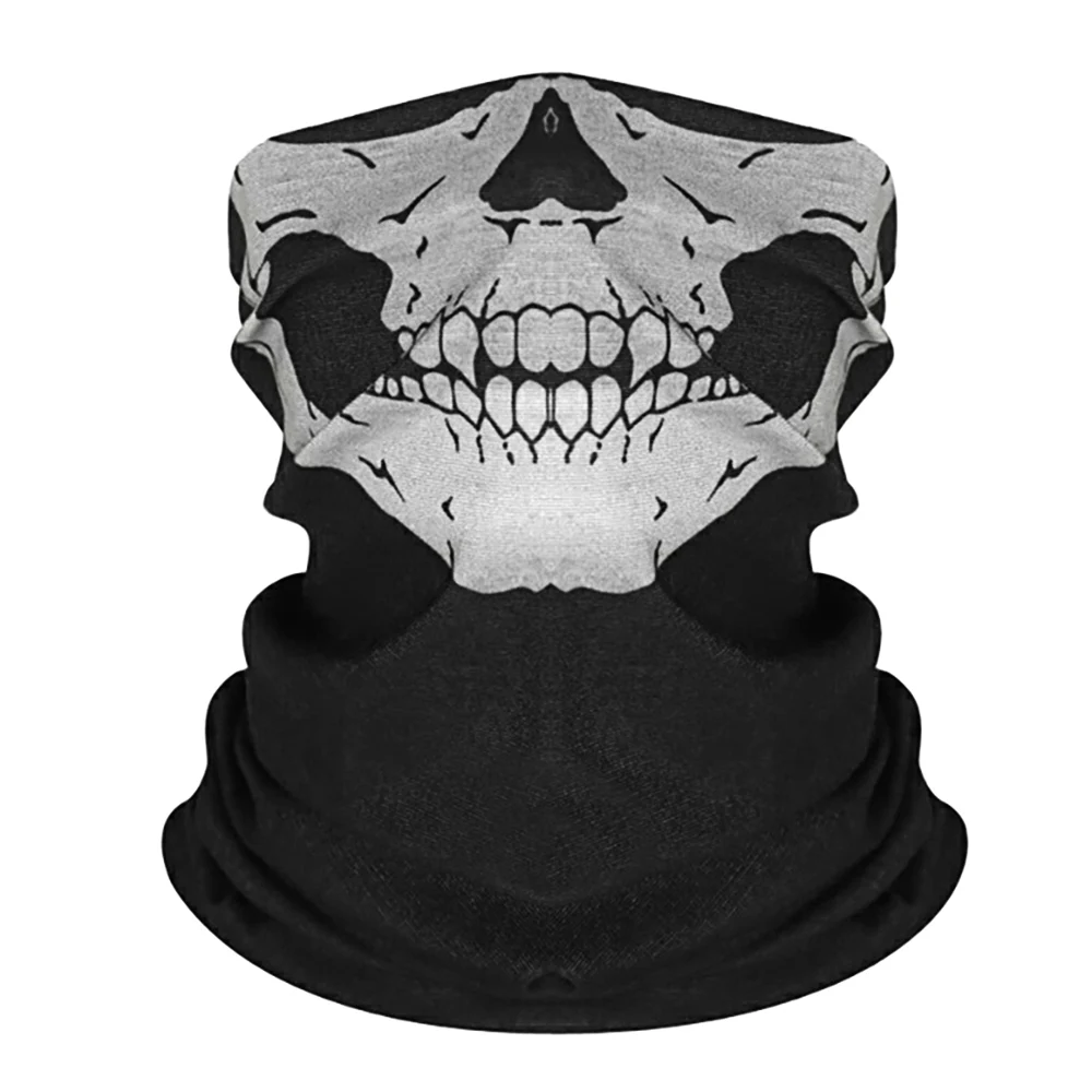 FENRIR маска для лица мотоциклетный шарф лицевой щит Призрак Балаклава с рисунком черепа зимние лыжные шеи вечерние байкерские Тактические страйкбол маска