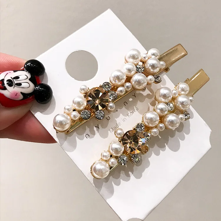

1Pcs Fashion Women Girl Korean Fashion Crystal Rhinestone Barrette Hairpins Clips Butterfly Headwear Hair Band Accessories