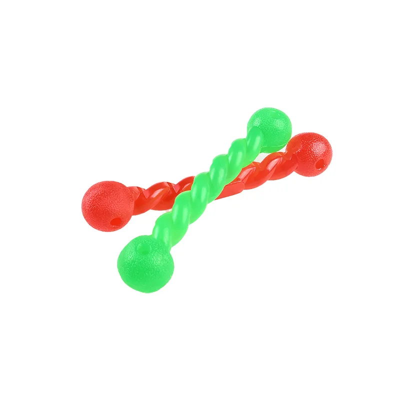 TPR Bone Shape Pet Dogs Rubber Chew Toy Dog Dental Toothbrush Toys For Large Dogs Releasing Pressure Healthy Teeth Gums Chew