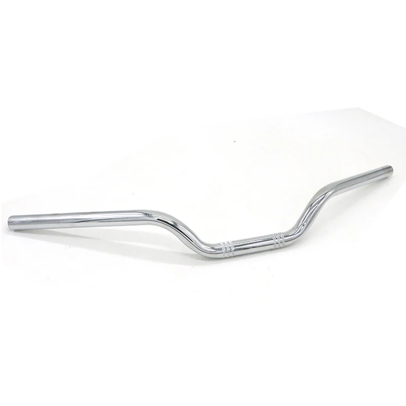 Moto 22Mm Barre Universali Per Yamaha Suzuki Honda Gn Gs Moto Chrome Black 7/8 "Manubrio Scooter Motor Refit Manubrio Basso