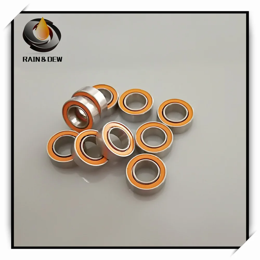 10 шт. SMR105 2OS ABEC 7 LD 5x10x4 шариковый подшипник из нержавеющей стали Гибридный