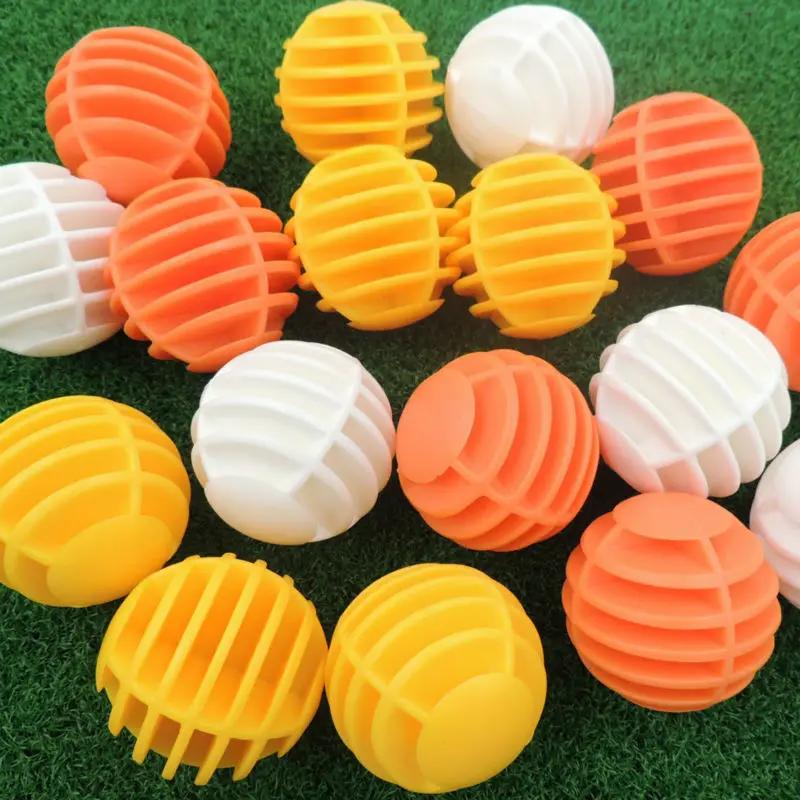 10 قطع البلاستيك كرات الغولف تقلد جولف الكرة