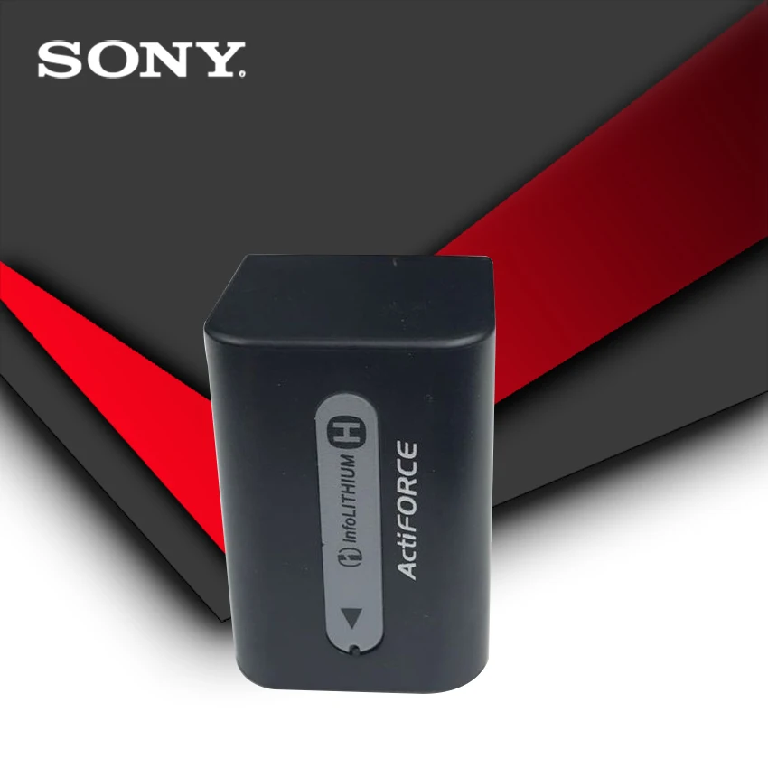 Оригинальный аккумулятор Sony для цифровой камеры NPFH70 с питанием от литиевых