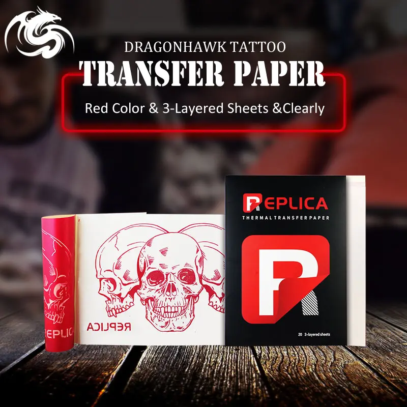 Hot 20pcs/set Tattoo Accessories Stencil Transfer Paper A4 \ Stencil Carbon Tattoo Supplies Copy Body Arts