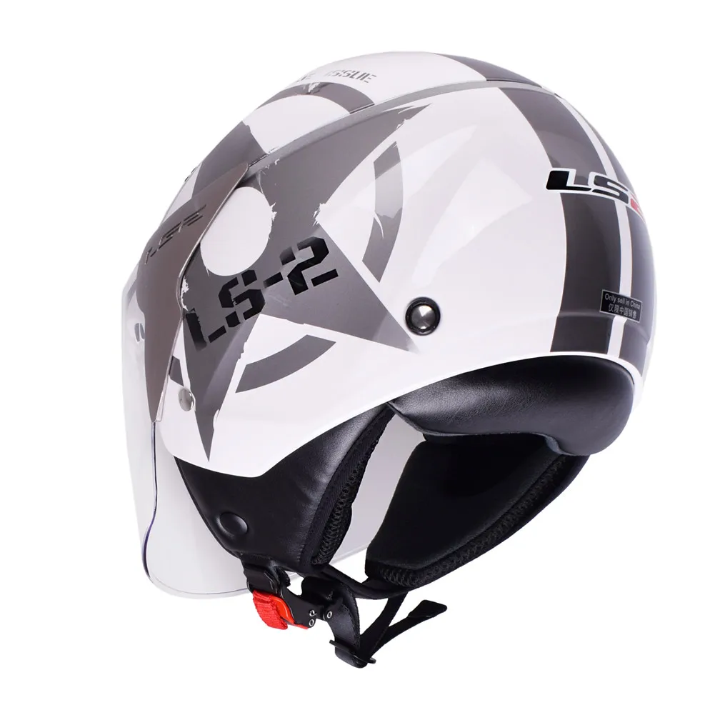 LS2 мотоциклетный шлем 3/4 с открытым лицом Casco Moto Capacetes de Motociclista скутер реактивный шлем мотоциклетный шлем каск