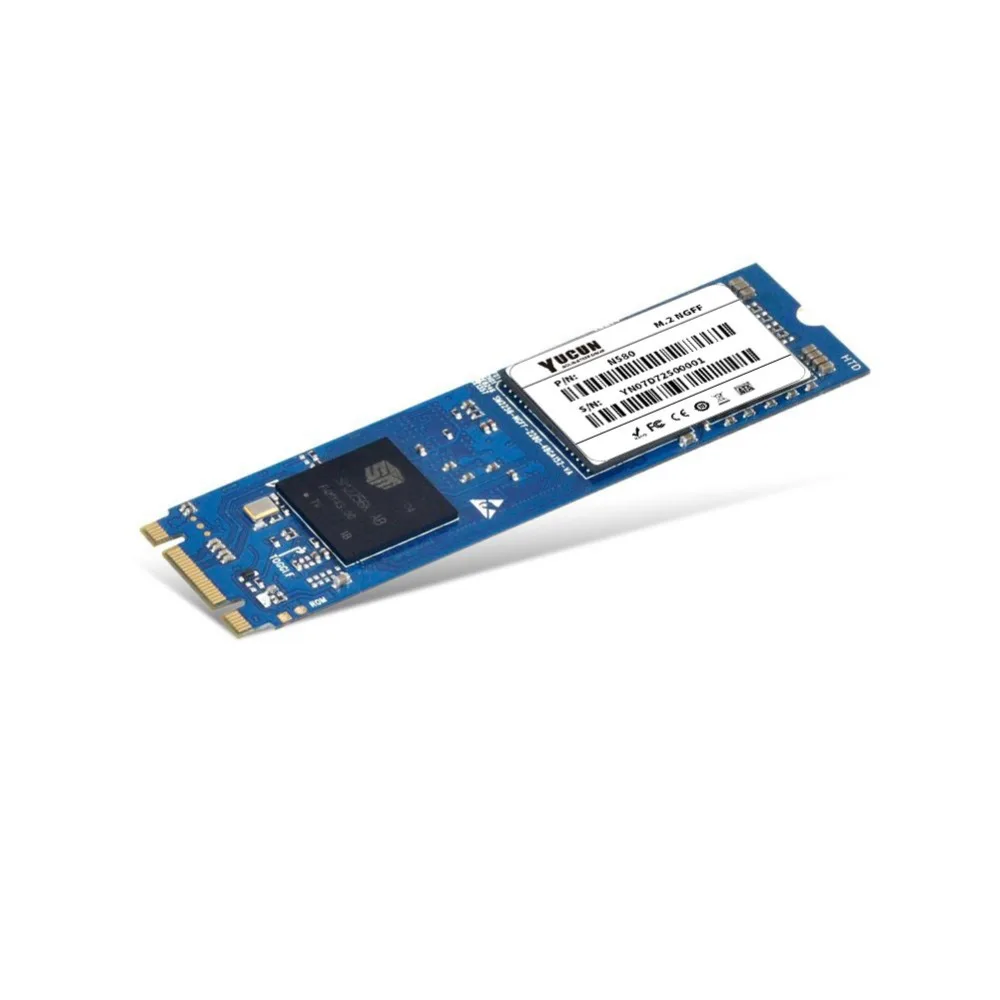 YUCUN бренд M.2 NGFF SSD 120 ГБ Внутренний твердотельный накопитель 128 GB жесткий диск 22 мм x 80 мм