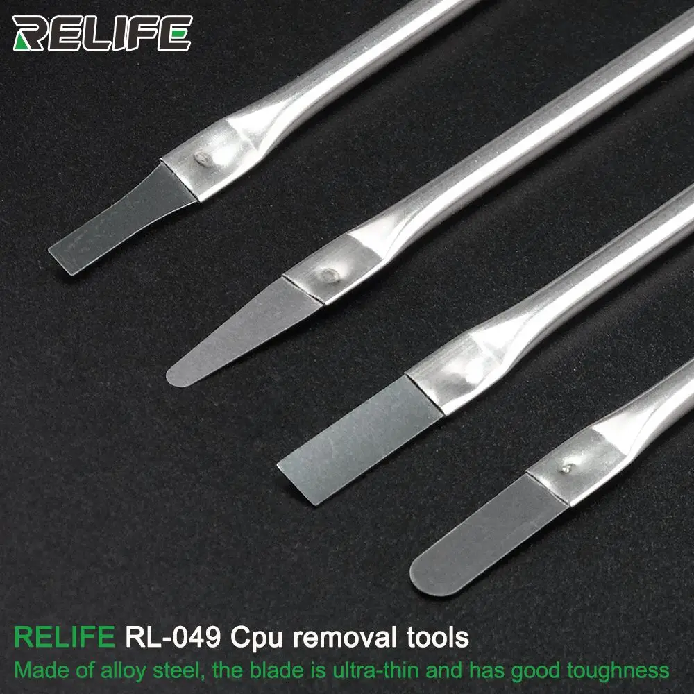RELIFE RL-049 специальный разборный нож для мобильного телефона, материнская плата, чип, процессор, резак, ультра-тонкие износостойкие Инструменты для удаления