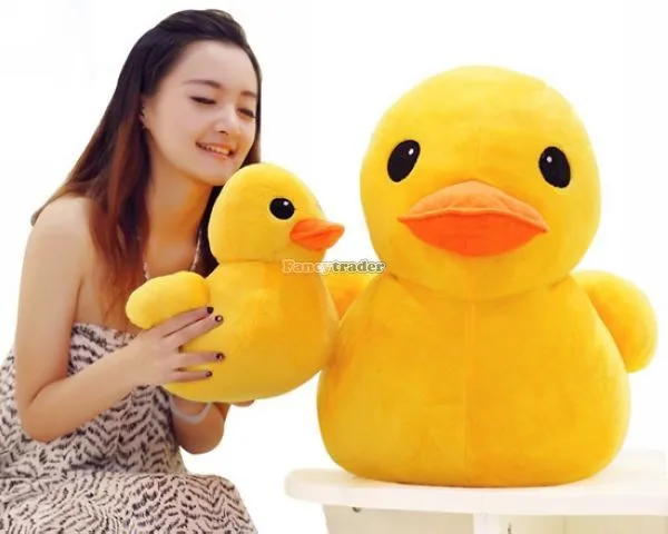 Fancytrader 39'' 100cm Glant Plush Lovely Rubber Duck,Cute Present Gift Free Shipping FT50007 (1)