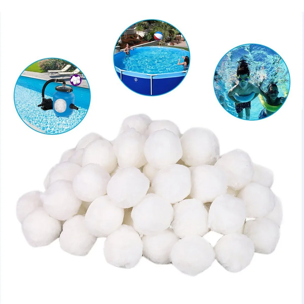 

200/500/700g Filter Ball Sand Lightweight Durable Eco-friendly for Swimming Pool Cleaning Equipment XR-Hot