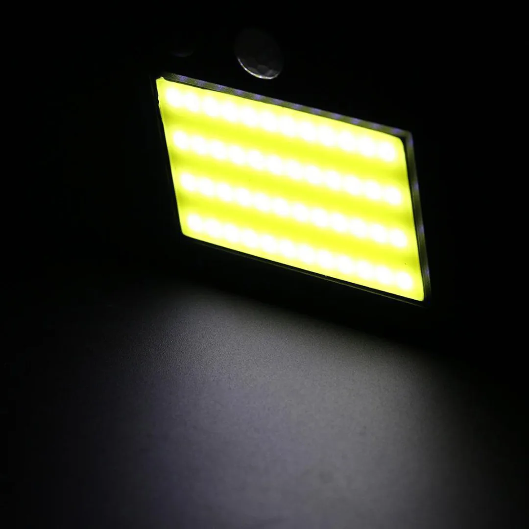 Newest 48 LED Waterproof  Solar Power PIR Motion Sensor Wall Light Outdoor Garden Lamp